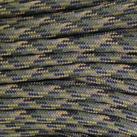 (image for) Forest Camo 550# Type III Paracord 100' C28