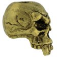 (image for) Fang Skull Bead in 18K Antique Gold Finish by Schmuckatelli Co.