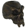 (image for) Fang Skull Bead in Solid Oil Rubbed Bronze by Schmuckatelli Co.