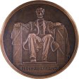 (image for) Federal Tyrant "Abraham Lincoln" #48 (2018 Silver Shield Mini Mintage) 1 oz .999 Pure Copper Round (Black Patina)