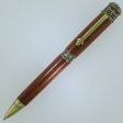 (image for) Faith, Hope, and Love Twist Pen in (Granadillo Macawood) Antique Brass