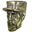 (image for) Fidel Castro in Brass By Comrade Kogut