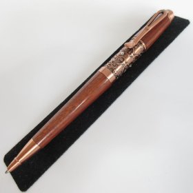 Fillibelle Twist Pen in (Granadillo Macawood) Antique Copper