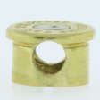 (image for) .303 Caliber Bullet Casing Bead In Brass With Nickel Primer By Bullet Bangles