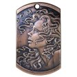 (image for) Freedom Girl Copper Dog Tag Necklace