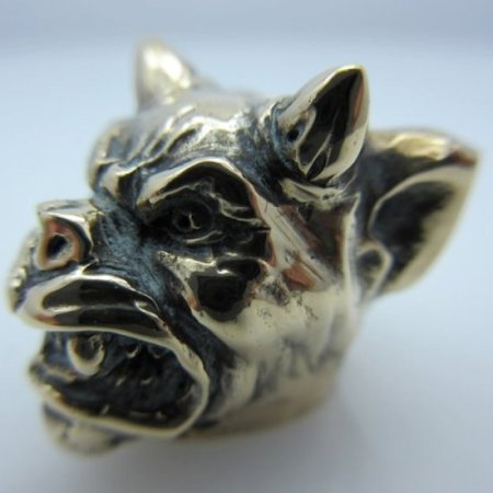 (image for) Gargoyle in Bronze by GD Skulls