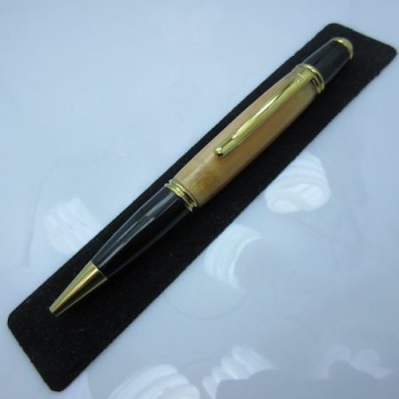 (image for) Gatsby Twist Pen in (Copper Ice) 24kt Gold