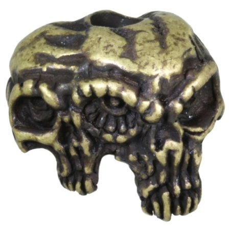 (image for) Gemini Twins Bead in Roman Brass Oxide Finish by Schmuckatelli Co.