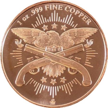 (image for) Get off the Pot ~ 4:20 1 oz .999 1 oz .999 Pure Copper Round