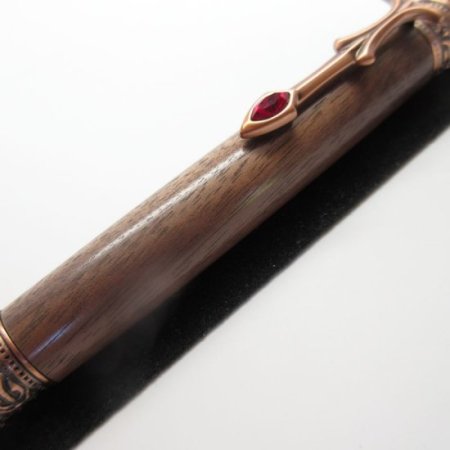 (image for) Gothica Twist Pen in (Black Walnut) Antique Copper