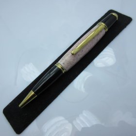 Gatsby Twist Pen in (Pink Camo) 24kt Gold