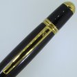 (image for) Gatsby Twist Pen in (Ebony) 24kt Gold