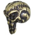 (image for) Gemini Twins Bead in Roman Brass Oxide Finish by Schmuckatelli Co.