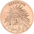 (image for) Geronimo (2020 Reverse) 1 oz .999 Pure Copper Round
