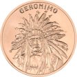 (image for) Geronimo (2020 Reverse) 1 oz .999 Pure Copper Round