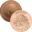 (image for) Geronimo (2020 Reverse) 1 oz .999 Pure Copper Round