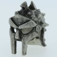 (image for) Gladiator Helmet Bead in Pewter by Marco Magallona