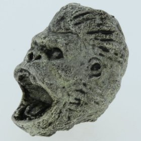 Gorilla Bead in Pewter by Marco Magallona