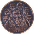 (image for) Government Sacks #38 (2017 Silver Shield Mini Mintage) 1 oz .999 Pure Copper Round (Black Patina) 