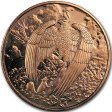 (image for) The Great Eagle 1 oz .999 Pure Copper Round (5th & Final Design of the Nordic Creatures Series)