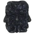 (image for) Green Man Bead in Black Oxide Finish by Schmuckatelli Co.