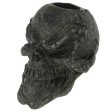 (image for) Grins Skull Bead in Black Oxide Finish by Schmuckatelli Co.