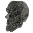 (image for) Grins Skull Bead in Hematite Finish by Schmuckatelli Co.