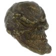(image for) Grins Skull Bead in Solid Oil Rubbed Bronze Finish by Schmuckatelli Co.