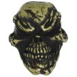 (image for) Grins Skull Bead in Roman Brass Oxide Finish by Schmuckatelli Co.