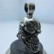 (image for) Grins Skull Pendant in Pewter by Schmuckatelli Co.