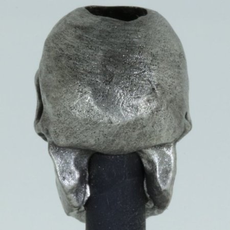 (image for) Happy Skull Bead in Pewter by Marco Magallona