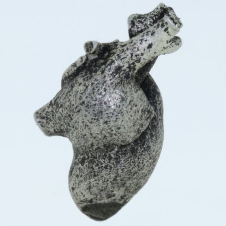 (image for) Heart Bead in Pewter by Marco Magallona