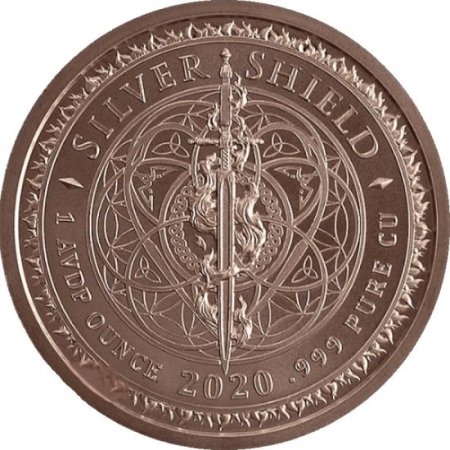 (image for) Hero's Journey #150 (2020 Silver Shield - Mini Mintage) 1 oz .999 Pure Copper Round