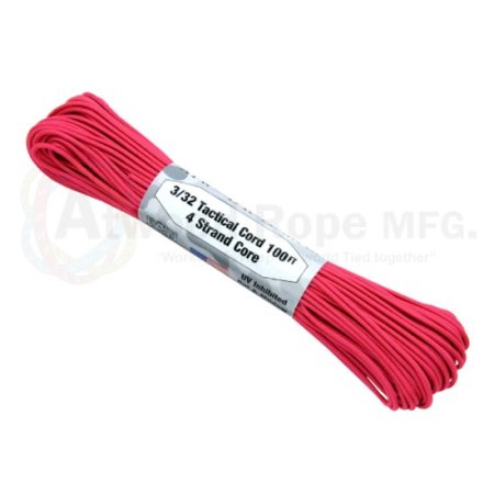 (image for) Hot Pink 275# Tactical Cord 3/32" x 100' TS20