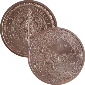 (image for) Hero's Journey #150 (2020 Silver Shield - Mini Mintage) 1 oz .999 Pure Copper Round