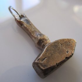Hand Forged Brass Hammer By Dragons Breath Forge
