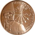 (image for) In Debt & Death They Trust (AOCS) (2013) 1 oz .999 Pure Copper Round (Silver Bullet - Silver Shield)  