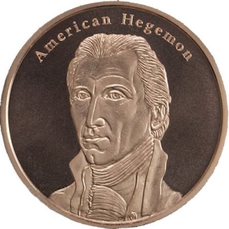 (image for) James Monroe #75 (2018 Silver Shield Mini Mintage) 1 oz .999 Pure Copper Round