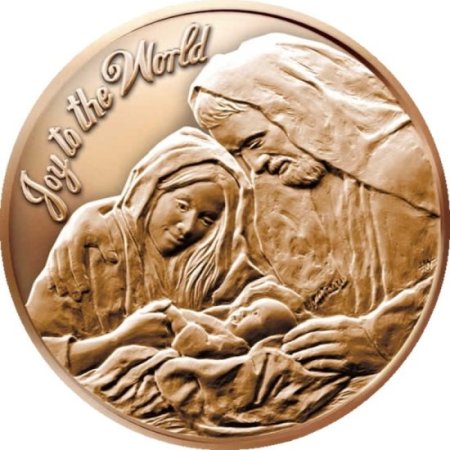 (image for) Joy To The World 1 oz .999 Pure Copper Round (2016 Silver Shield)