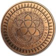 (image for) James Madison #42 (2017 Silver Shield Mini Mintage) 1 oz .999 Pure Copper Round