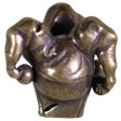 (image for) Jester Bead in Solid Oil Rubbed Bronze by Schmuckatelli Co.