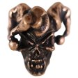 (image for) Jester Bead in Roman Copper Oxide by Schmuckatelli Co.