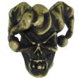 (image for) Jester Bead in Roman Brass Oxide by Schmuckatelli Co.