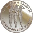 (image for) Justice (Shotgun Design) #1 Cowgirls & Angels Series 1 oz .999 pure copper round