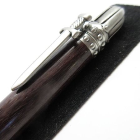 (image for) Knights Armor Twist Pen in (Katalox) Antique Pewter
