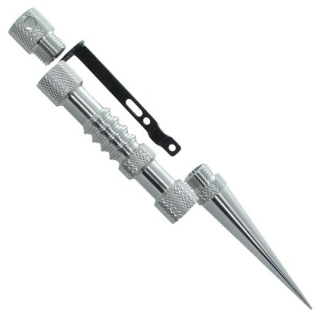 (image for) Knotters Tool II (Stainless Steel) w/ 3 Different Size Stainless Steel Lacing Needles