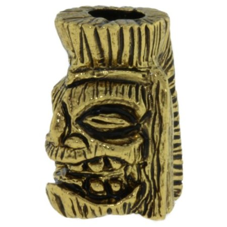 (image for) Ku Tiki Bead in 18K Antique Gold Finish by Schmuckatelli Co.