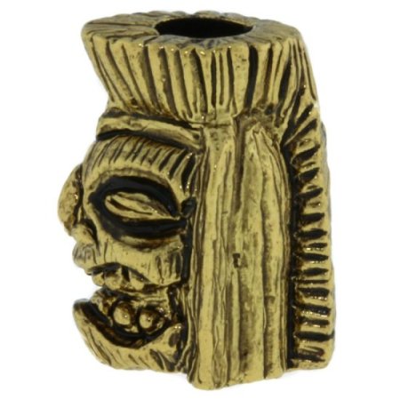 (image for) Ku Tiki Bead in 18K Antique Gold Finish by Schmuckatelli Co.