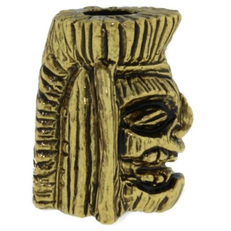 (image for) Ku Tiki Bead in 18K Antique Gold Finish by Schmuckatelli Co.