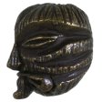 (image for) Kiko Tiki Bead in Solid Oil Rubbed Bronze by Schmuckatelli Co.